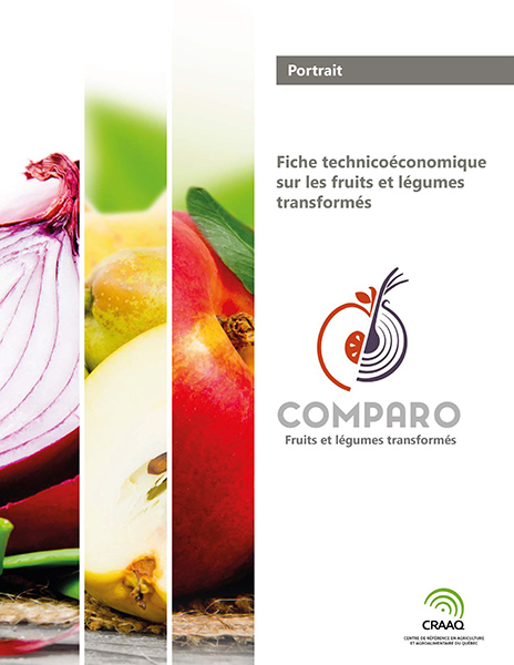 Portrait - Fiche technicoéconomique sur les fruits et légumes transformés (PDF)