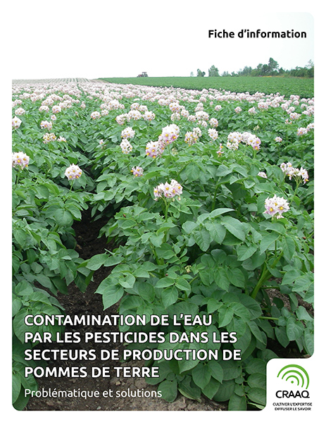 Contamination de l'eau par les pesticides dans les secteurs de production de pommes de terre (PDF)