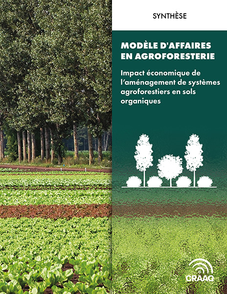 Synthèse - Modèle d'affaires en agroforesterie - Impact économique de l'aménagement de systèmes agroforestiers en sols organiques (PDF)