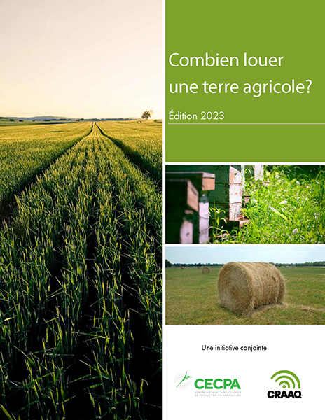 Combien louer une terre agricole? Édition 2023 (PDF)