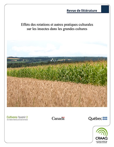 [PGCC0104-03PDF] Effets des rotations et autres pratiques culturales sur les insectes des grandes cultures (PDF)