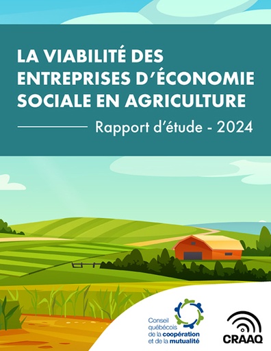 [PERA0110-PDF] La viabilité des entreprises d’économie sociale en agriculture - Rapport d’étude (PDF)